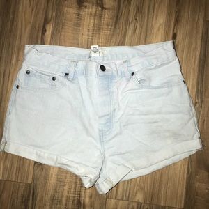 High waisted shorts